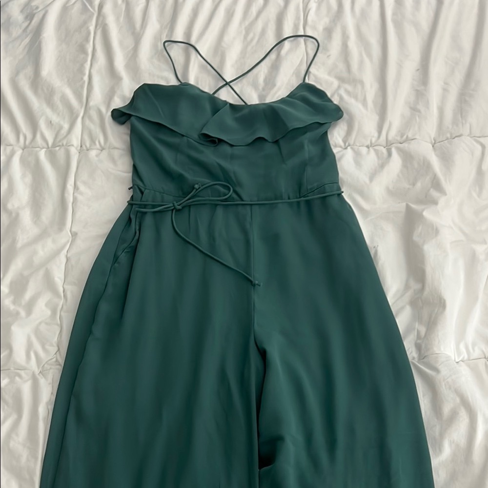 Elegant Green Jumpsuit